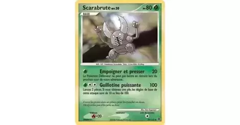 Scarabrute 59/132 Diamant et Perle Merveilles Secrètes carte Pokemon