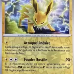 Voltali 135/165 écarlate et violet série 151 carte Pokemon