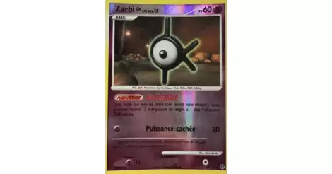 Zarbi K 68/132 Diamant et Perle Merveilles Secrètes carte Pokemon