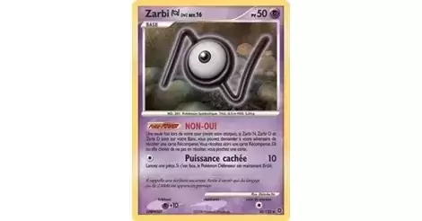 Zarbi N 69/132 Diamant et Perle Merveilles Secrètes carte Pokemon