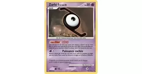 Zarbi Z 72/132 Diamant et Perle Merveilles Secrètes carte Pokemon