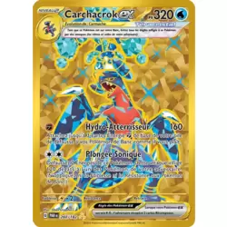 Carchacrok-ex 260/182 Faille Paradoxe carte Pokemon