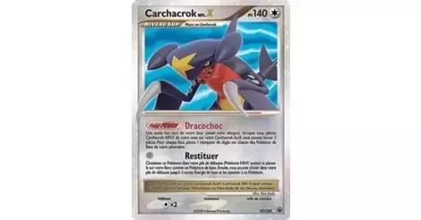 Carchacrok NIV.X 97/100 Diamant et Perle Aube Majestueuse carte Pokemon