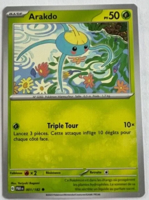 Compagnol 153/182 Faille Paradoxe carte Pokemon