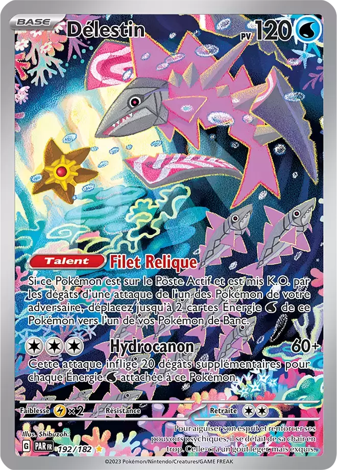 Délestin 054/182 Faille Paradoxe carte Pokemon