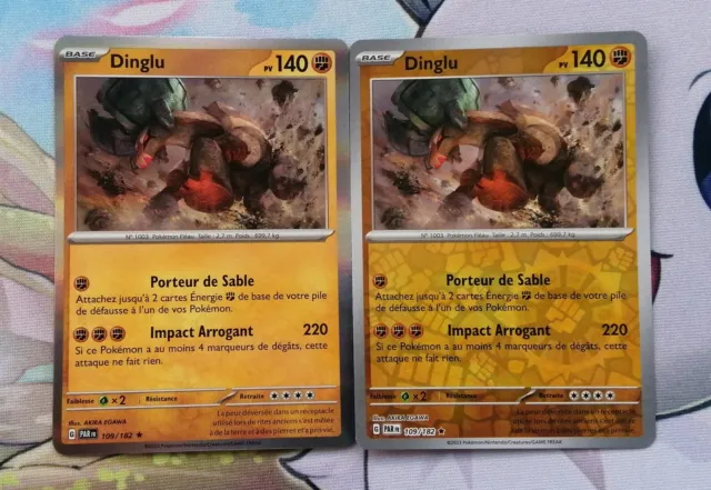 Dinglu 109/182 Faille Paradoxe carte Pokemon