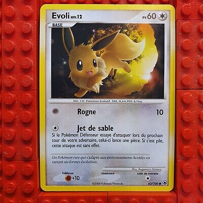 Evoli 63/100 Diamant et Perle Aube Majestueuse carte Pokemon