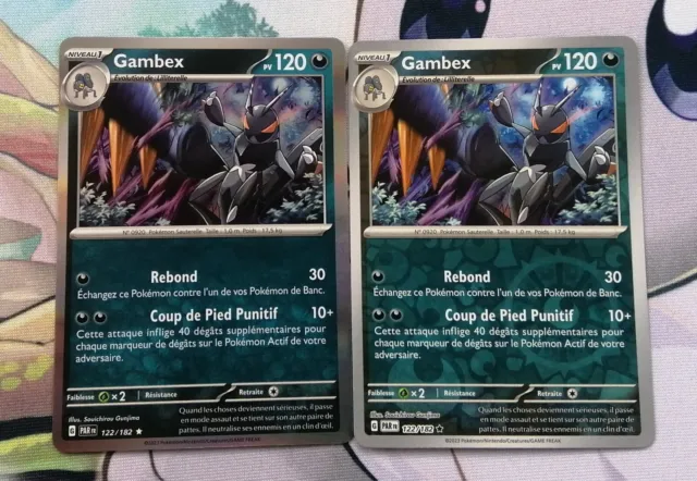 Gambex 122/182 Faille Paradoxe carte Pokemon