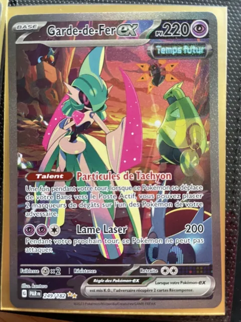 Garde-de-Fer-ex 249/182 Faille Paradoxe carte Pokemon