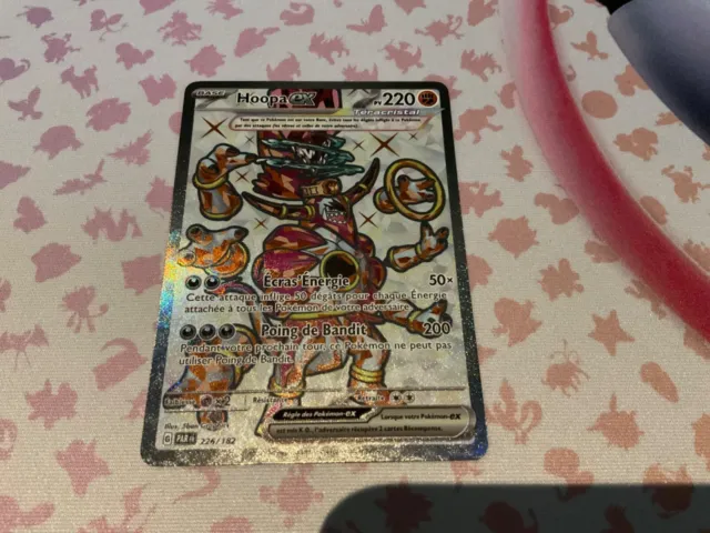 Hoopa-ex 226/182 Faille Paradoxe carte Pokemon