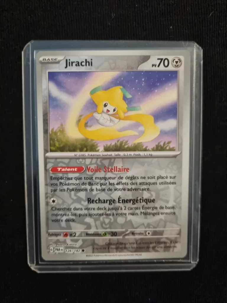 Jirachi 126/182 Faille Paradoxe carte Pokemon