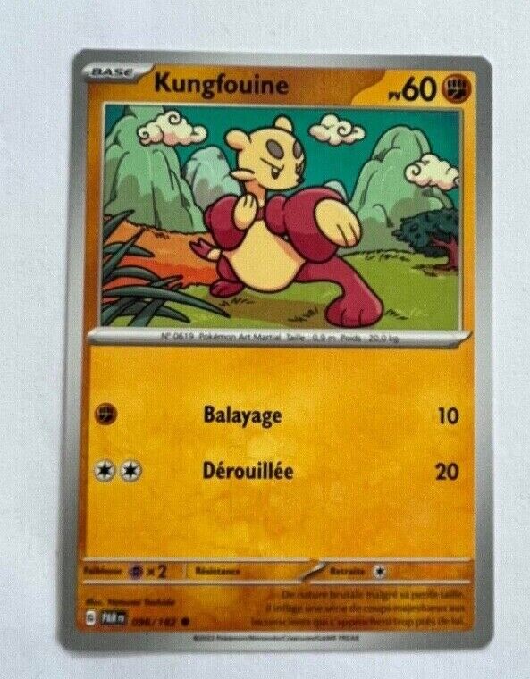 Kungfouine 096/182 Faille Paradoxe carte Pokemon