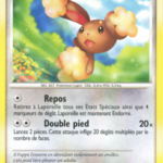 Laporeille 86/146 Diamant et Perle Eveil des Légendes carte Pokemon