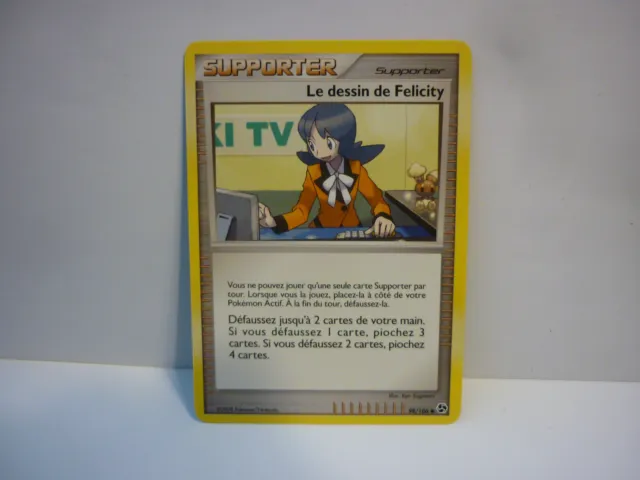 Le dessin de Felicity 98/106 Diamant et Perle Duels au sommet carte Pokemon