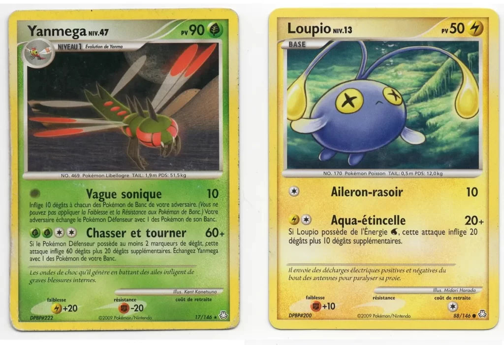 Loupio 88/146 Diamant et Perle Eveil des Légendes carte Pokemon