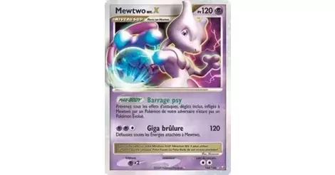 Mewtwo NIV.X 144/146 Diamant et Perle Eveil des Légendes carte Pokemon