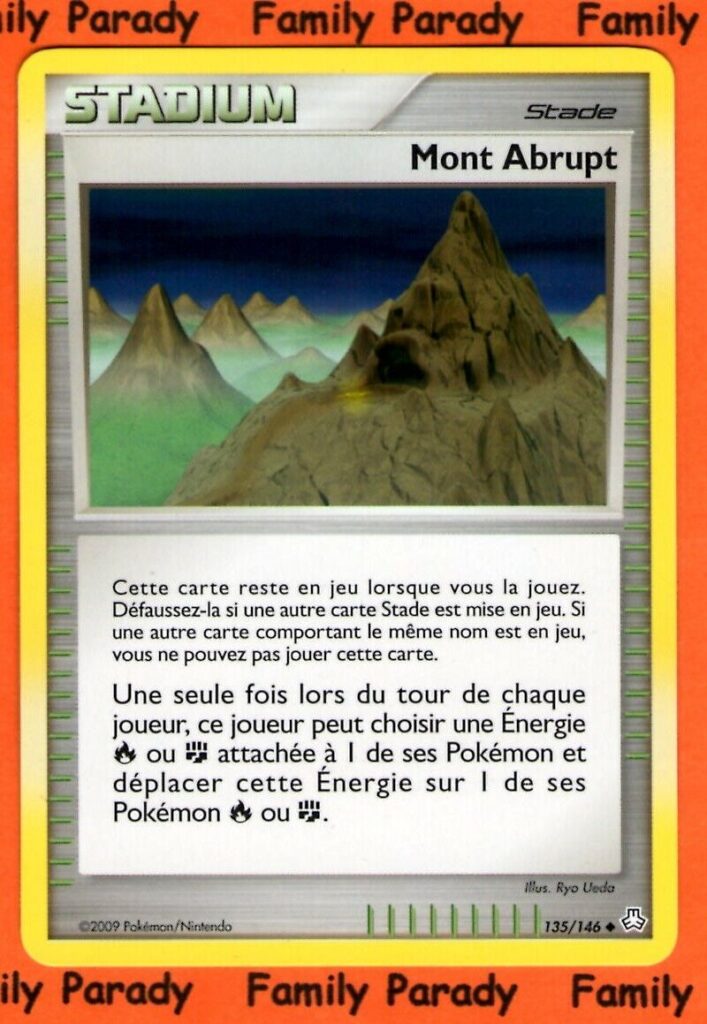 Mont Abrupt 135/146 Diamant et Perle Eveil des Légendes carte Pokemon