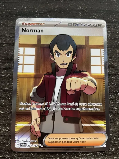 Norman 237/182 Faille Paradoxe carte Pokemon