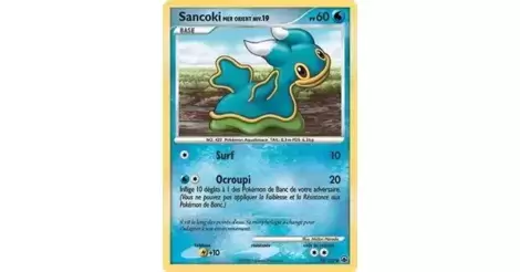 Sancoki Mer Orient 73/100 Diamant et Perle Aube Majestueuse carte Pokemon