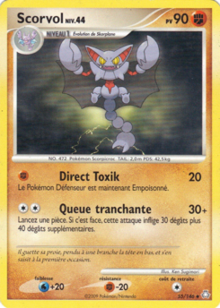 Scorvol 55/146 Diamant et Perle Eveil des Légendes carte Pokemon