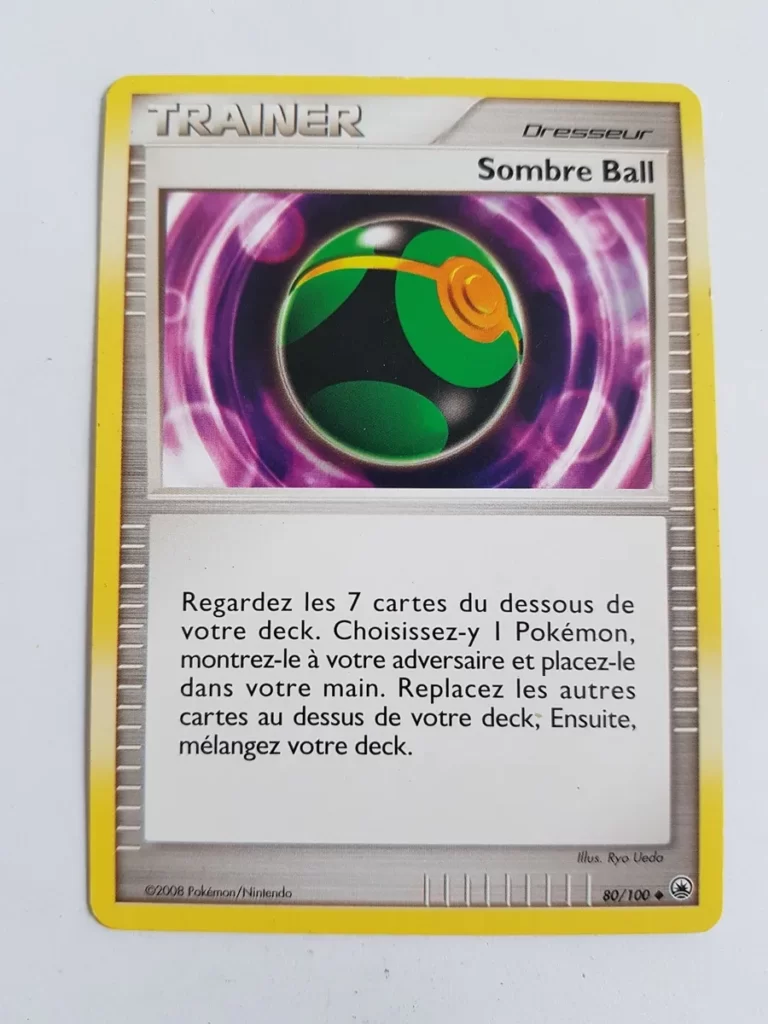 Sombre Ball 80/100 Diamant et Perle Aube Majestueuse carte Pokemon