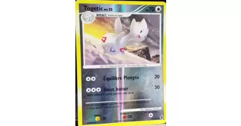 Togetic 55/106 Diamant et Perle Duels au sommet carte Pokemon