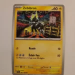 Zébibron 062/182 Faille Paradoxe carte Pokemon