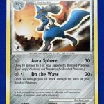 Lucario 53/127 Platine carte Pokemon