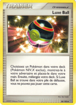 Luxe Ball 86/100 Diamant et Perle Tempête carte Pokemon