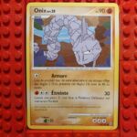 Onix 69/100 Diamant et Perle Tempête carte Pokemon