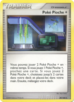 Poké Pioche + 89/100 Diamant et Perle Tempête carte Pokemon