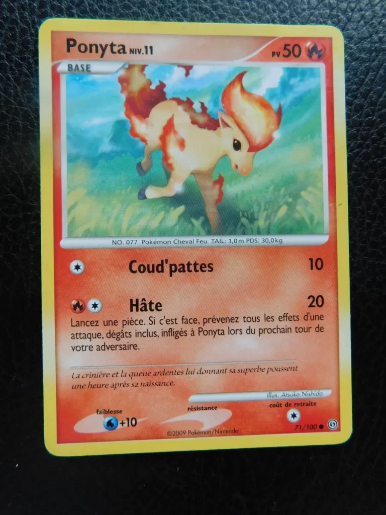 Cartes Pokémon Diamant et Perle Tempête : Toutes les cartes de la série