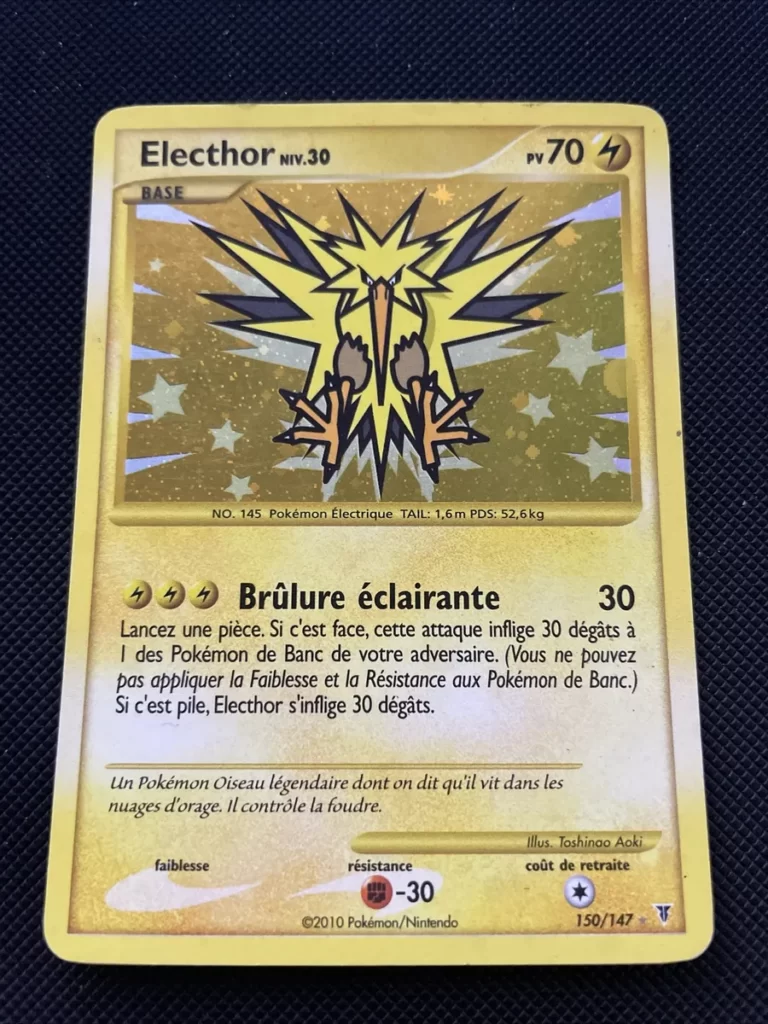 Electhor 150/147 Platine vainqueurs supremes carte Pokemon