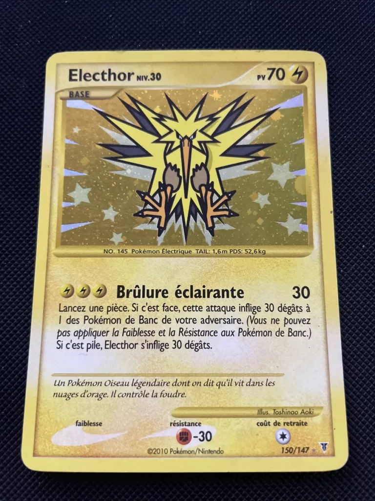 Cartes Pokémon Platine Vainqueurs Suprêmes : Les cartes de la série