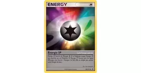 Énergie SP 101/111 Platine rivaux émergeants carte Pokemon