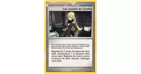 Les conseils de Cynthia 136/147 Platine vainqueurs supremes carte Pokemon