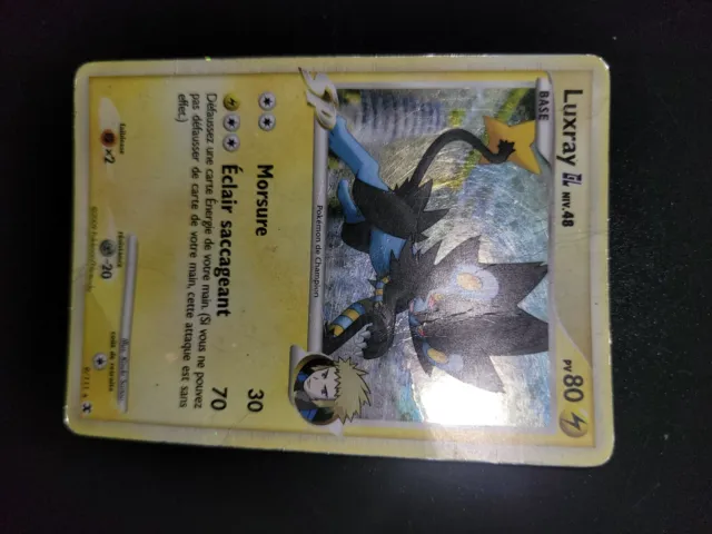 Luxray Gym Leader NIV.X 109/111 Platine rivaux émergeants carte Pokemon