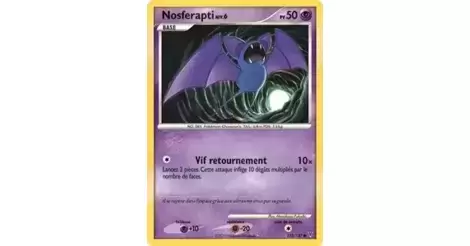 Nosferapti 133/147 Platine vainqueurs supremes carte Pokemon