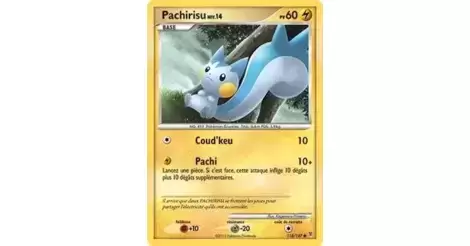 Pachirisu 118/147 Platine vainqueurs supremes carte Pokemon