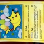 Pikachu volant 113/111 Platine rivaux émergeants carte Pokemon