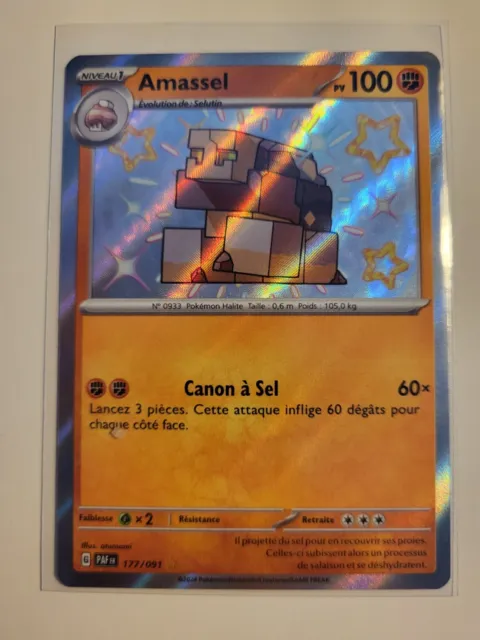 Amassel 177/091 Destinées de Paldea EV4.5 carte Pokémon