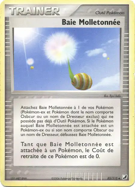 Baie Molletonnée 85/115 EX Forces Cachées carte Pokémon