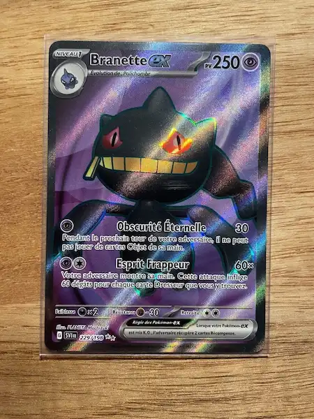 Branette ex 229/198 Ecarlate et Violet carte Pokémon