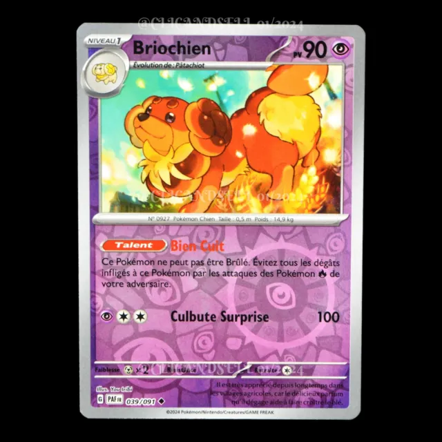 Briochien 039/091 Destinées de Paldea EV4.5 carte Pokémon