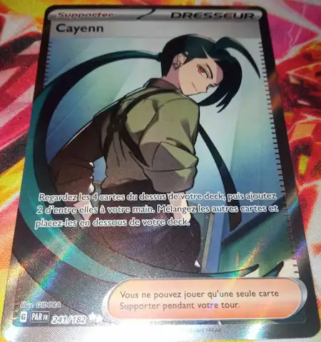 Cayenn 241/182 Faille Paradoxe carte Pokémon