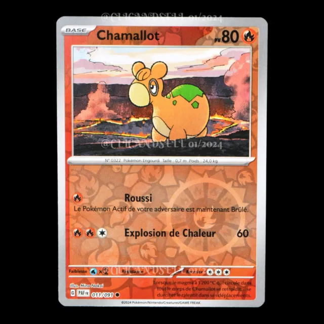 Chamallot 011/091 Destinées de Paldea EV4.5 carte Pokémon