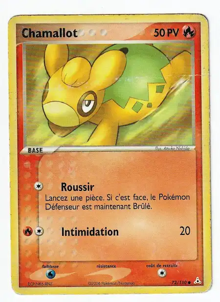 Chamallot 72/110 EX Fantômes Holon carte Pokémon