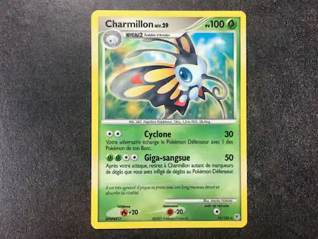 Charmillon 19/130 Diamant et Perle carte Pokémon