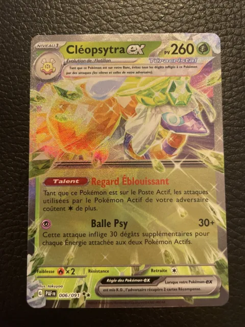 Cléopsytra ex 006/091 Destinées de Paldea EV4.5 carte Pokémon