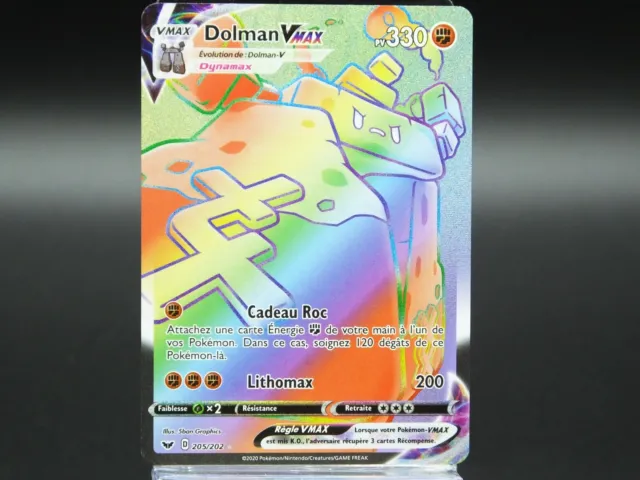 Dolman 114/202 épée et bouclier carte Pokémon EB01